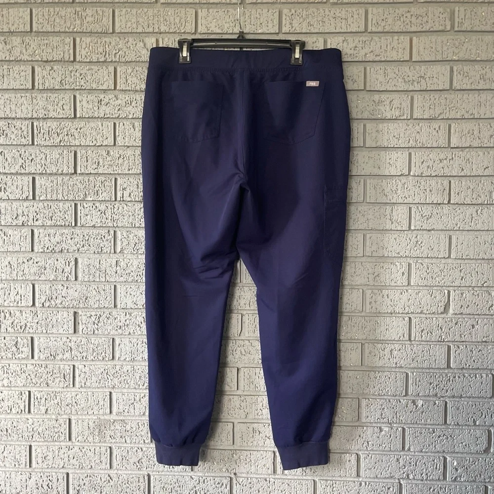 Figs Zamora Jogger Scrub Pants Navy Blue Size XL